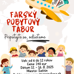 Farský pobytový tábor - Šaštín 2025
