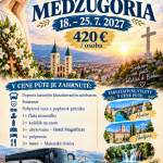 Farská púť do Medžugoria 18. – 25.7.2027